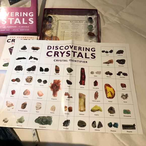 New in Box Discovering Crystals  book and set - Picture 4 of 6